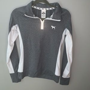VS PINK Quarter Zip Up